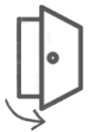 icono de apertura derecha
