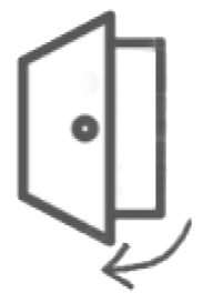 icono de apertura izquierda